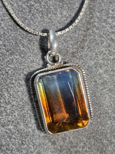 Ametrine quartz 925 sterling - ametrine,