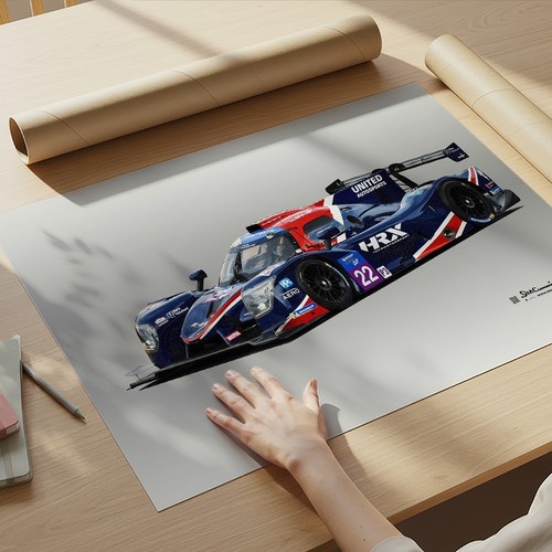 Ligier lmp3 a3 print - p3,