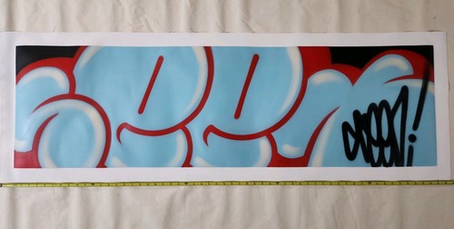 Original seen graffiti canvas - seen,