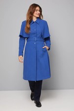 Wallis Cobalt Coat Womens