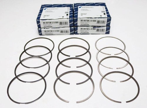 Piston ring set - piston, for
