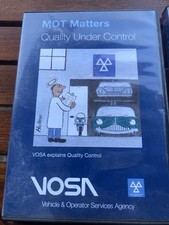 DVSA/VOSA Mot Matters ,4 CD’s, Original And Genuine Gov Issue,mot Tester Help