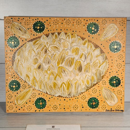 Aboriginal painting canvas - aboriginal,