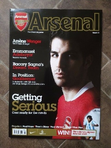 Arsenal the official magazine