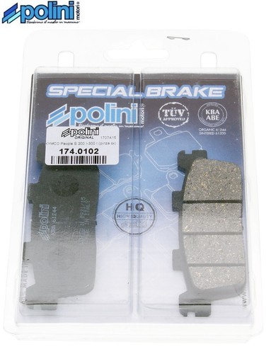 Polini organic rear brake - polini,