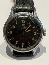 Vintage Men’s  INGERSOLL TRIUMPH Black dial . Working