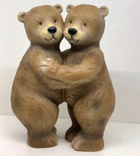 Loving Hugging Bears Statue