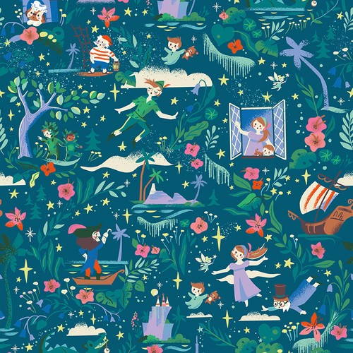 Riley blake forever neverland - riley,