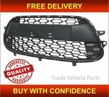 Fits Citroen C3 2009-2013 Front Bumper Grille Centre Without Chrome Moulding New