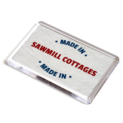 Fridge magnet made in - fridge,