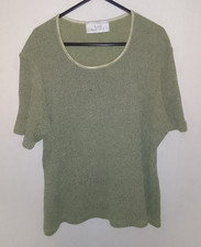 Womens Ann Harvey Green Short