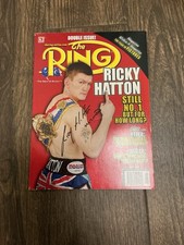 Ricky Hatton Signed Ring Magazine Boxing World Champion
