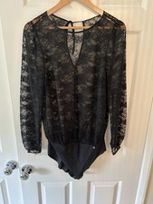 Marks and Spencer Autograph Lace Bodysuit 14