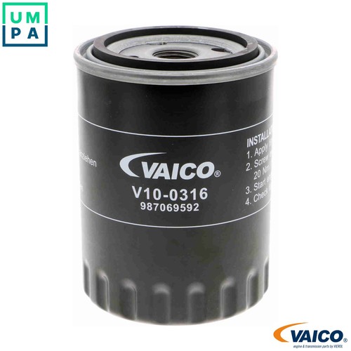 Oil filter v10 - oil, for