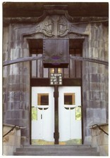 1980s Large Size Postcard Glasgow School of Art Charles Rennie Mackintosh Unp
