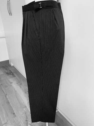 Mens black stripe hire - black, ex-hire