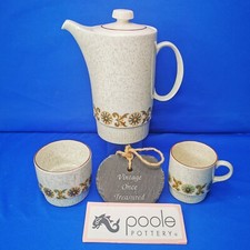 COFFEE POT + CUP + SUGAR BOWL