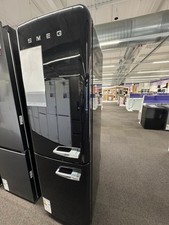 Smeg fridge freezer black - smeg,