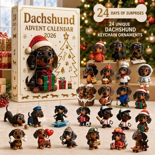 2026 dachshund dog advent - 2026,