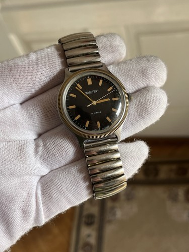 Vintage wristwatch wostok - wristwatch,