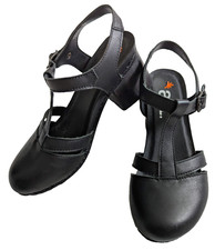 Art women's 1874 I Wish sandals nappa black leather comfort VGC - UK 6 Regular