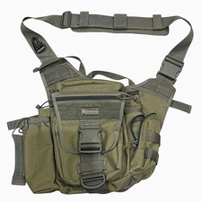 New - Maxpedition Jumbo Versipack Crossbody Shoulder Sling Bag - Olive Green