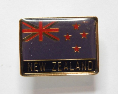 New zealand flag pin - zealand,