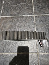 Mac Tools 3/8 Impact Sockets Set 6 Point Metric Deep Drive