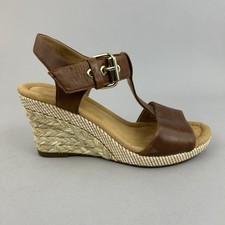 Gabor Brown Leather Slip On T