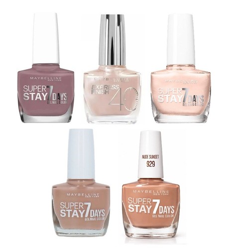 5pcs maybelline nudes - 5pcs,