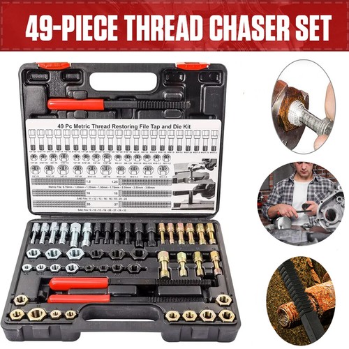49pcs thread chaser set - chaser,