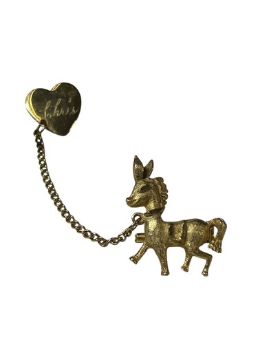 Vintage donkey heart - &,