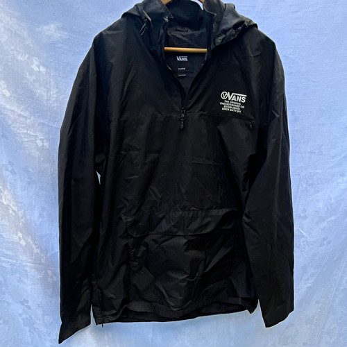Vans black hooded - vans,