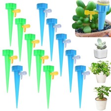 12 Pcs Self Watering Spikes,Automatic Plant Watering Devices Adjustable Plant