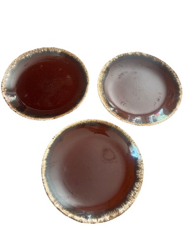 Lot hull pottery brown - of, 3