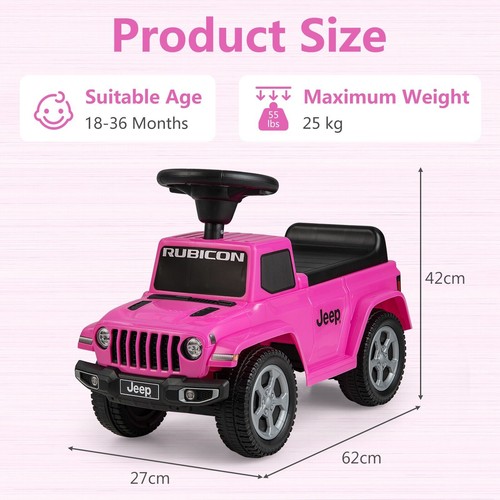 Kids ride push car - on, licensed