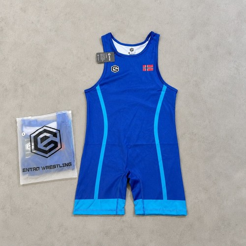 Norway blue wrestling singlet - norway,