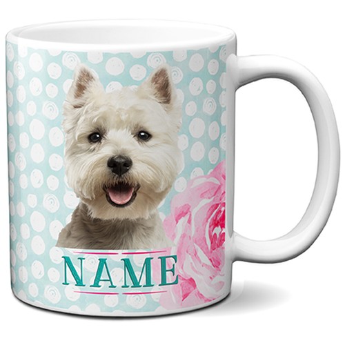 Personalised dog mug lifes - personalised,