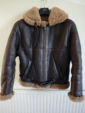 Irvin Pattern Shearling Flying Jacket Sheepskin Aviator Bomber Flight Pilot WWII