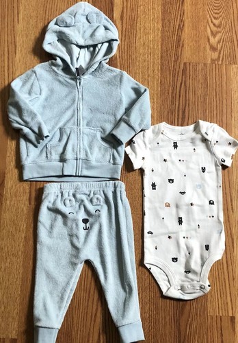 Boys set zipper hoodie - 3,
