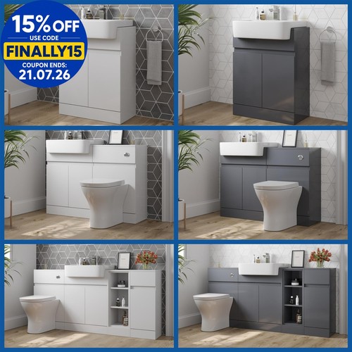 Bathroom vanity toilet - bathroom, storage