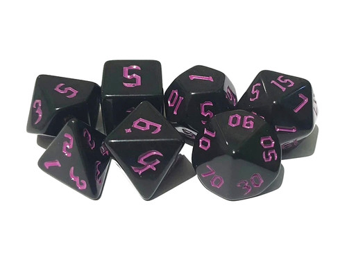 Dnd dice set polyhedral - dnd, resin