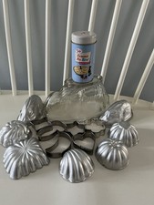 Kitchen Bundle Glass British Make Rabbit Jelly Mould, R Pin And Baking cutters