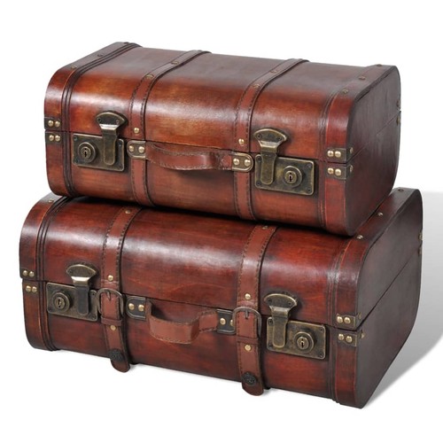 Wooden treasure chest - wooden,