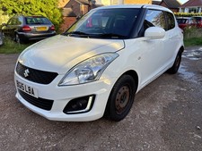 2015 Suzuki Swift SZ2 1242 cc petrol 103670 mls accident damage Cat N salvage