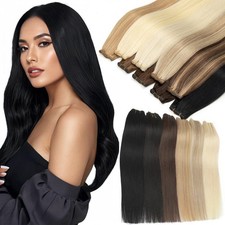 Weft Hair Extenisons Sew-In