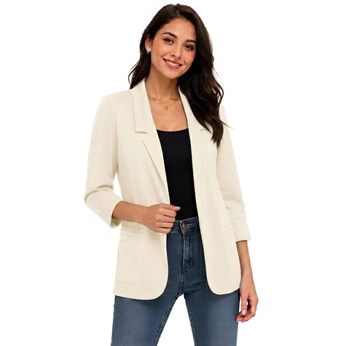 Women open front blazer - women's,