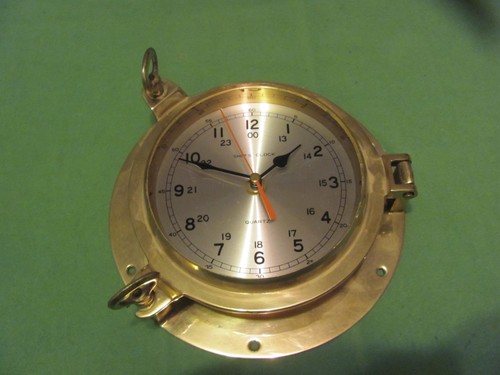 Vintage solid brass maritime - solid,
