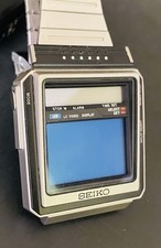 Vintage Seiko T001-5000 Digital Men's TV Watch James Bond