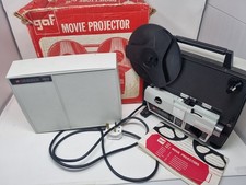 Vintage GAF 1388 Dual 8mm/Super 8mm Projector - Working 